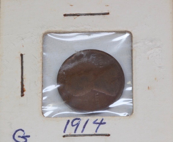 lot 4132 image: 1914 Wheat penny