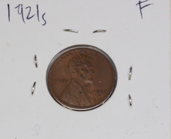 lot 4133 image: 1921 S Wheat Penny
