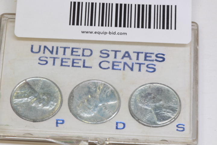 lot 4138 image: 1943 Steel Pennies