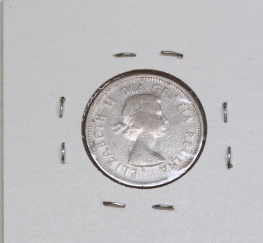 lot 4148 image: 1964 Canadian 5 cents