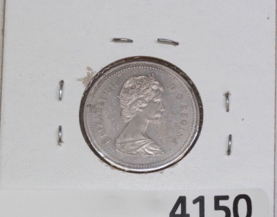 lot 4150 image: 1987 Canadian 5 cents