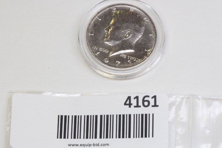 lot 4161 image: 1973 Kennedy Half Dollar UNC