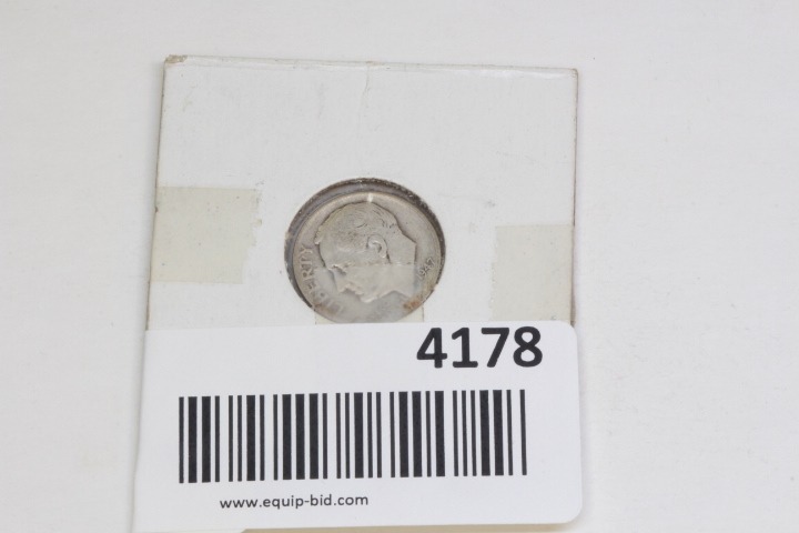 lot 4178 image: 1947 Roosevelt Dime