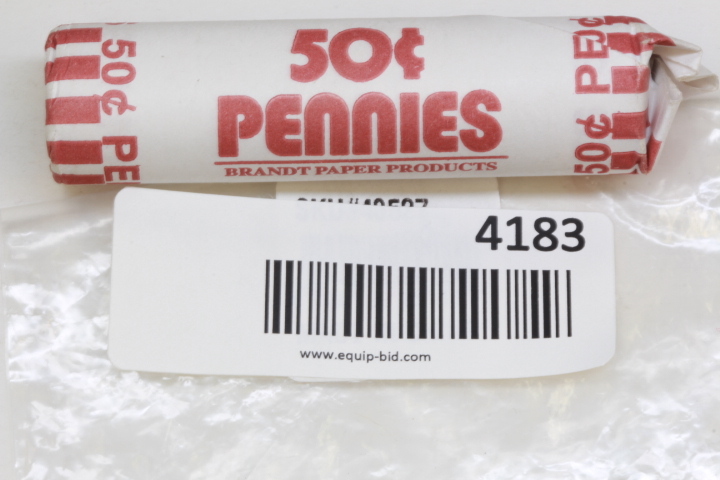 lot 4183 image: 50 wheat pennies