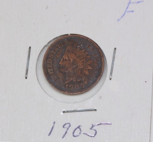 lot 4209 image: 1905 Indian Head, fine