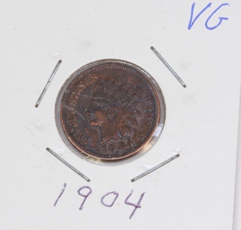 lot 4210 image: 1904 Indian Head
