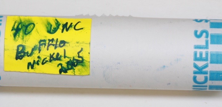 lot 4216 image: 40 UNCIRCULATED 2005 Buffalo nickels