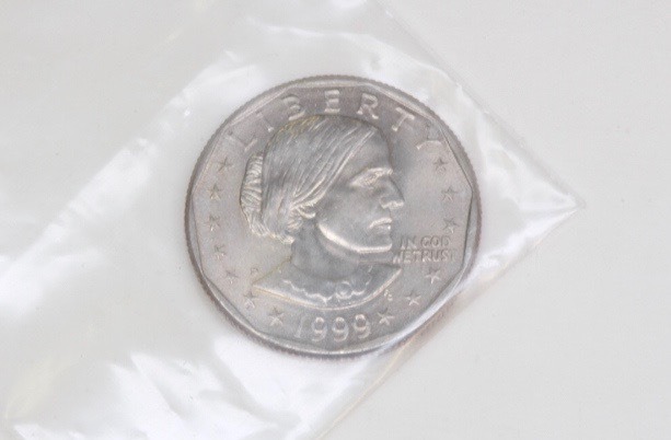 lot 4219 image: 1999 Susan B. Anthony Dollar