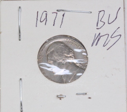 lot 4238 image: 1971 Jefferson Nickel MS