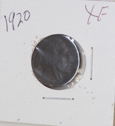 lot 4245 image: 1920 Buffalo Nickel