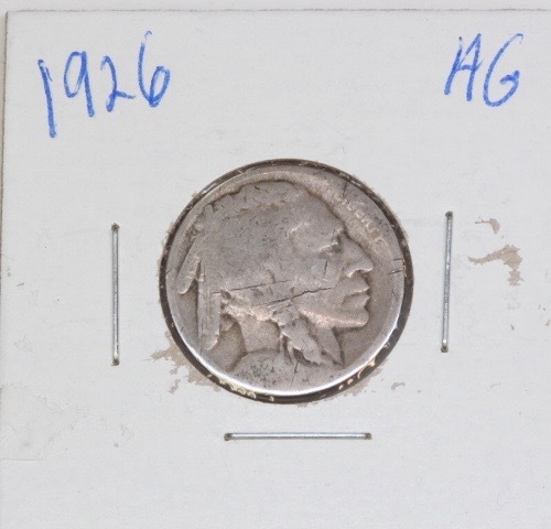 lot 4248 image: 1926 Buffalo Nickel