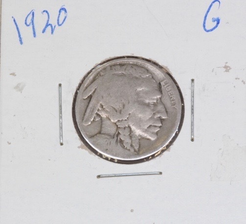 lot 4250 image: 1920 Buffalo Nickel