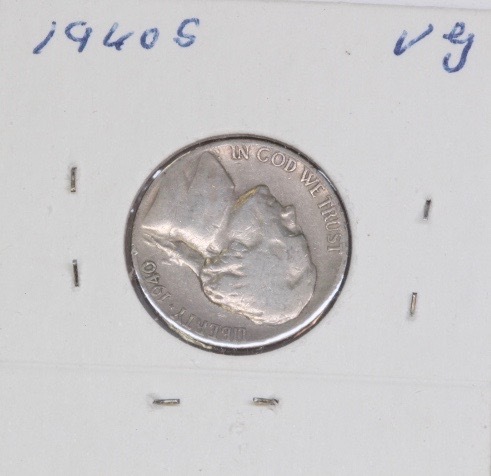 lot 4255 image: 1940 S Jefferson Nickel