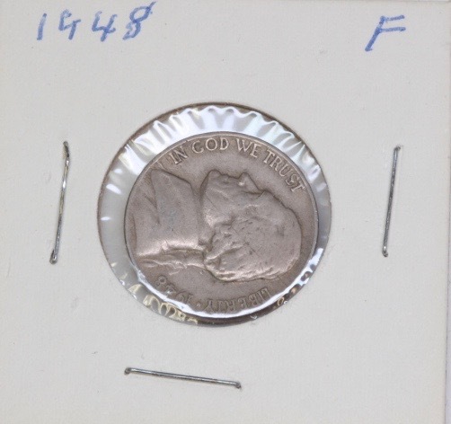 lot 4257 image: 1948 Jefferson Nickel
