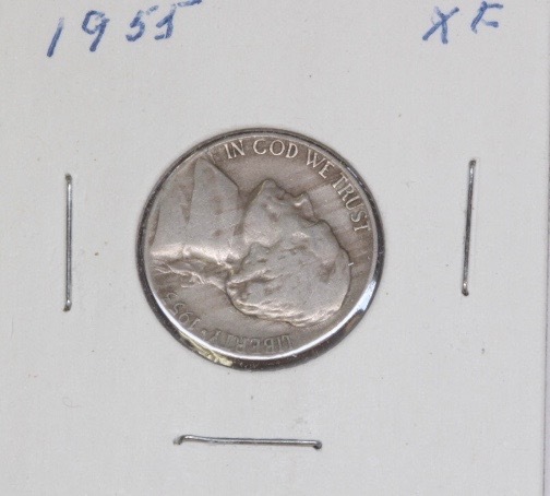 lot 4262 image: 1955 Jefferson Nickel