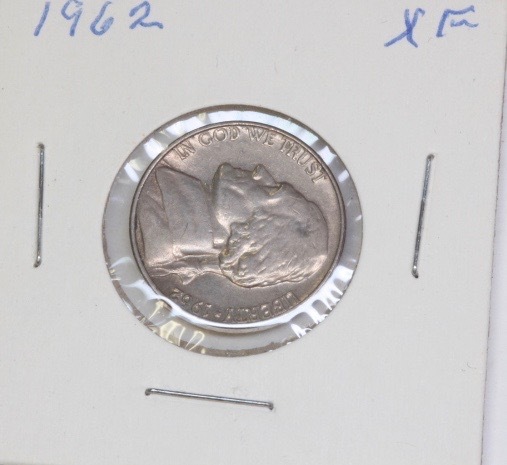 lot 4263 image: 1962 Jefferson Nickel extra fine
