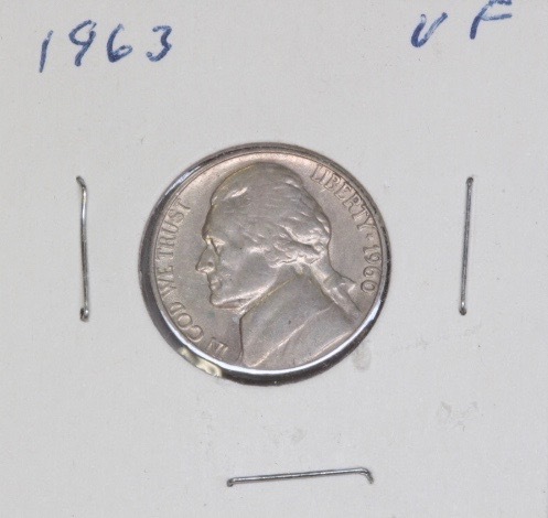 lot 4264 image: 1963 Jefferson Nickel Very Fine