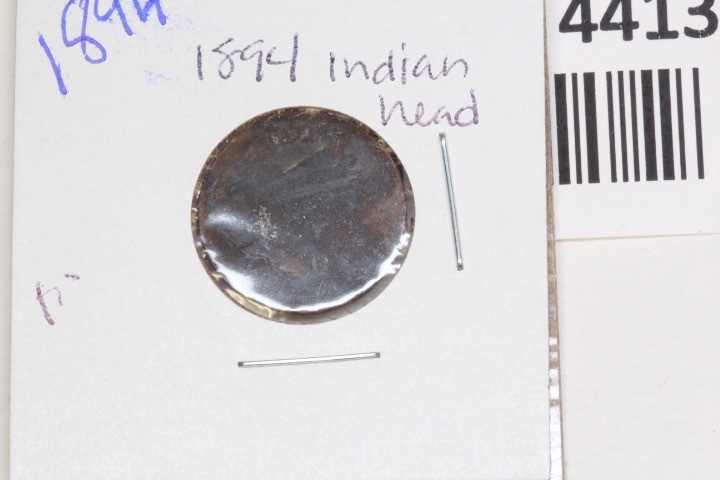 lot 4413 image: 1894 Indian head penny