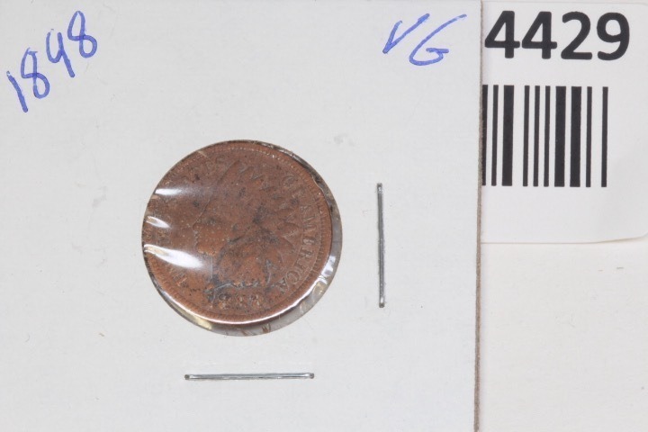 lot 4429 image: 1898 Indian head penny