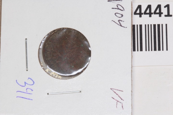 lot 4441 image: 1904 Indian head penny