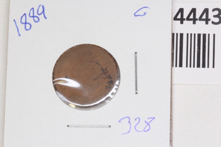 lot 4443 image: 1889 Indian head Penny