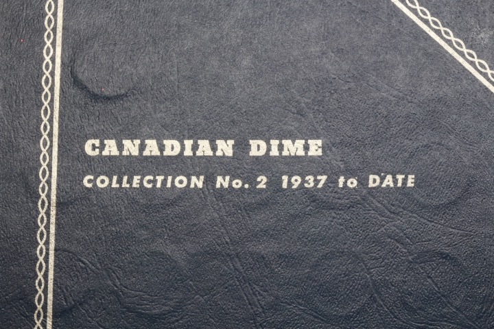 lot 4479 image: 33 Canadian dimes 1937-date
