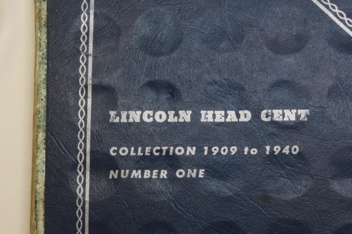 lot 4482 image: 66 Lincoln head pennies 1909-1940