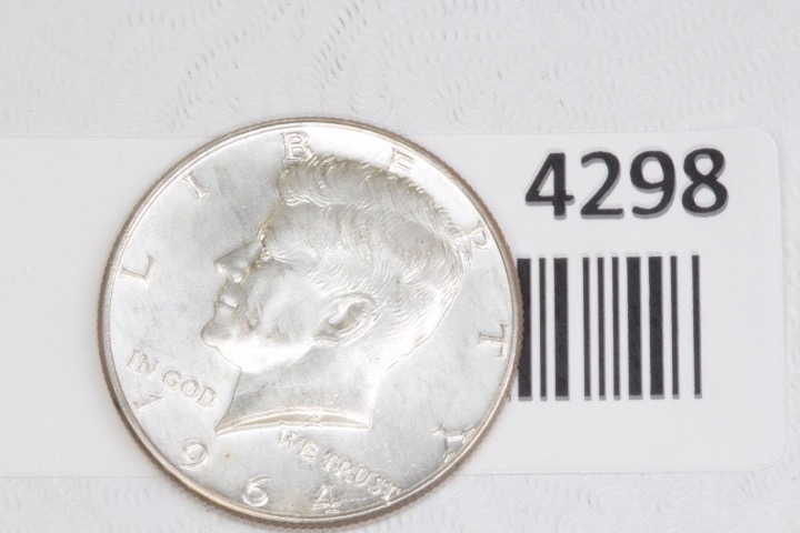 lot 4298 image: 1964 Kennedy half dollar