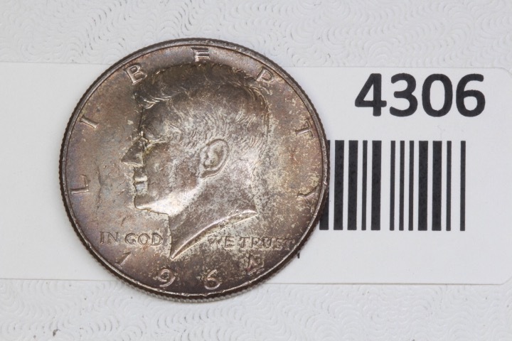 lot 4306 image: 5- 1964 Kennedy Halves