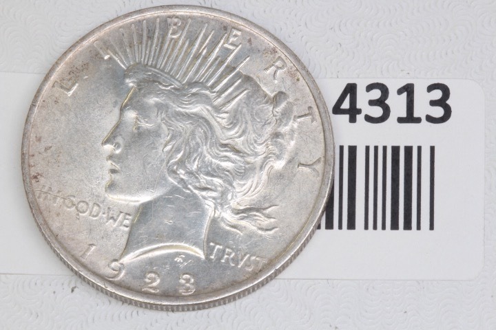 lot 4313 image: 1923 Peace Dollar