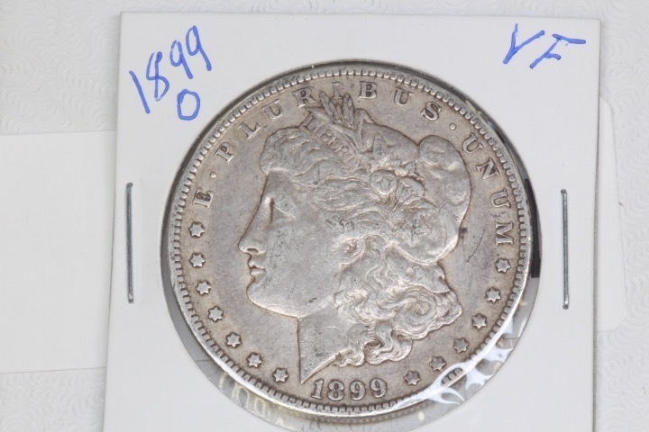 lot 4315 image: 1899 O Morgan Silver Dollar