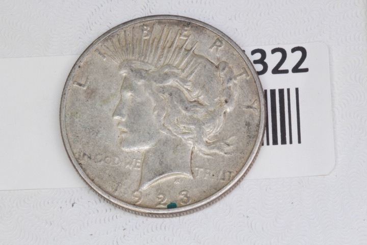 lot 4322 image: 1923 Peace Dollar