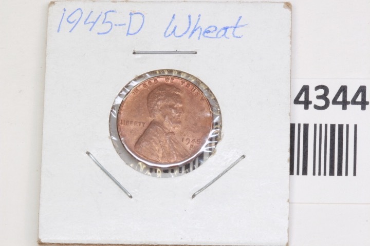 lot 4344 image: 1945 D Wheat