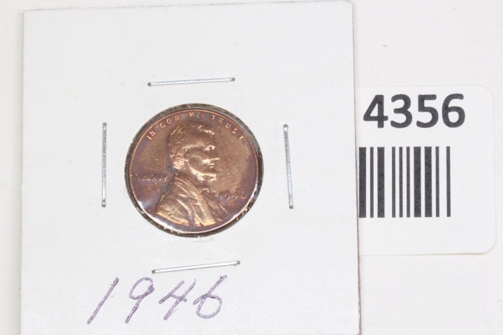 lot 4356 image: 1946 Wheat Penny