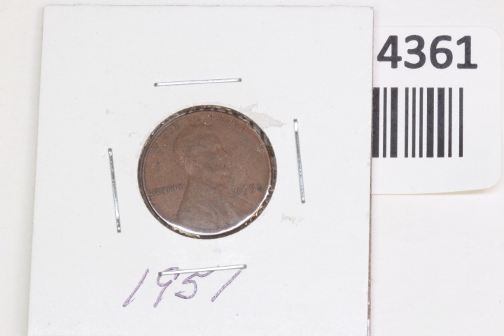 lot 4361 image: 1951 Wheat penny