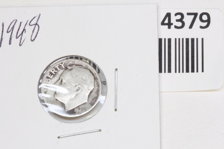 lot 4379 image: 1948 Roosevelt dime