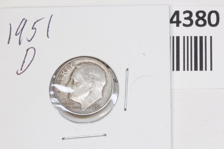 lot 4380 image: 1951-D Roosevelt