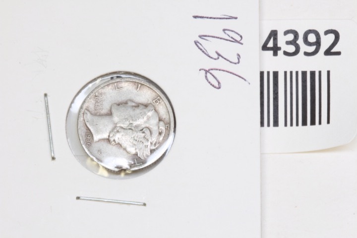 lot 4392 image: 1936 Mercury dime