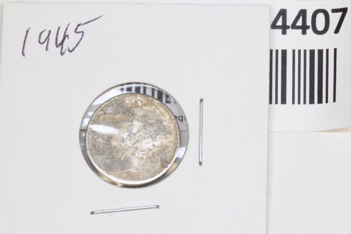 lot 4407 image: 1945 Mercury dime
