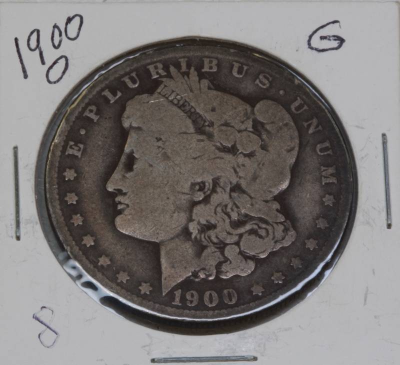 lot 4004 image: 1900 O Morgan Silver Dollar