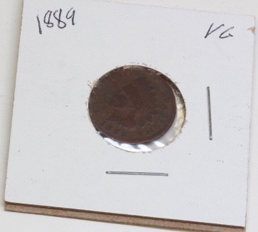 lot 4144 image: 1889 Indian head Penny