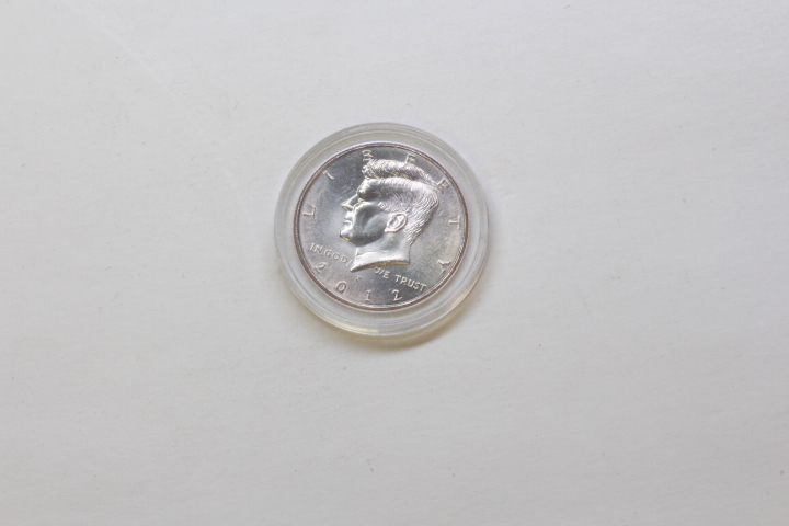 lot 4281 image: 2012 P Kennedy Half UNC