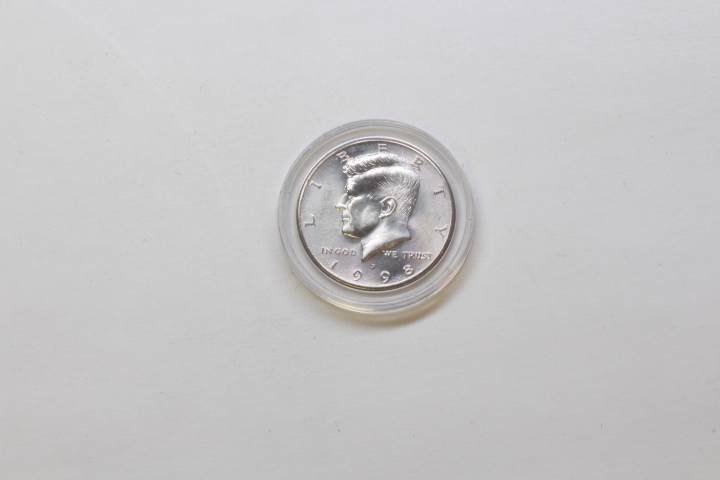 lot 4283 image: 1998 P Kennedy Half Dollar UNC