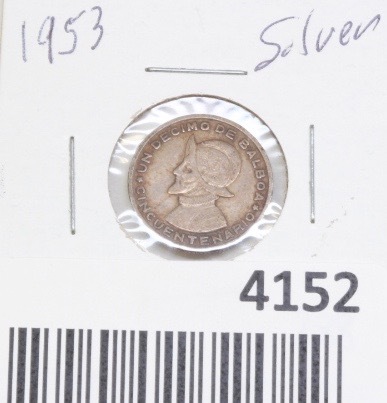 lot 4152 image: 1953 Panama Balboa