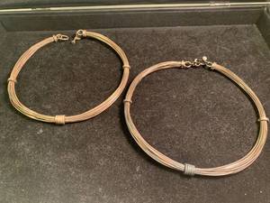 lot 29 image: Two Sterling Chokers