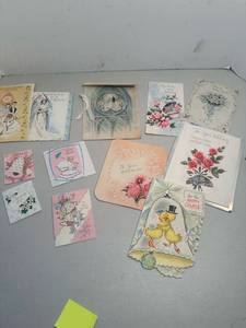 lot 158 image: Vintage Wedding Cards Ephemera