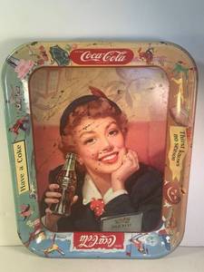 lot 204 image: Vintage Coca-Cola Tray