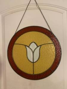 lot 234 image: Stained Glass Tulip