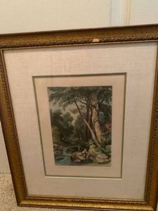 lot 241 image: Fisherboy Litho - Harding