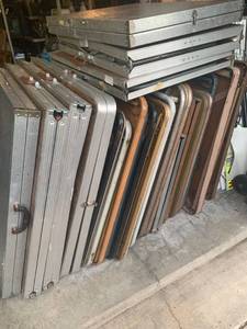 lot 250 image: Lot of Card Tables and Folding Tables